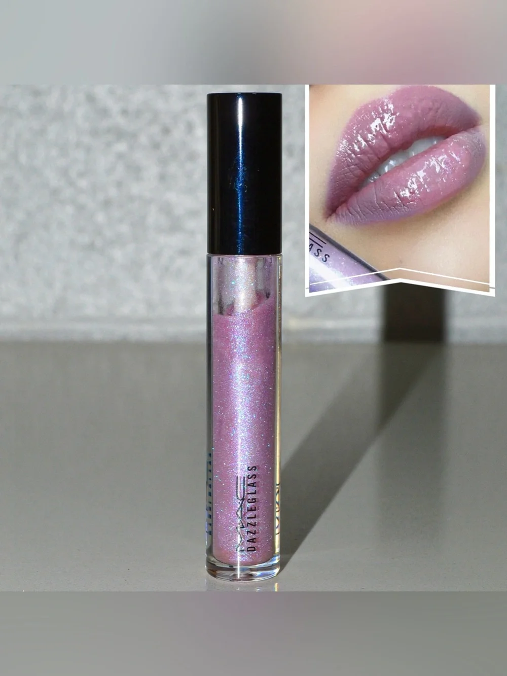 MAC Cosmetics Dazzleglass Lipgloss *VIA VENETO* Beautiful Lavender VHTF Limited